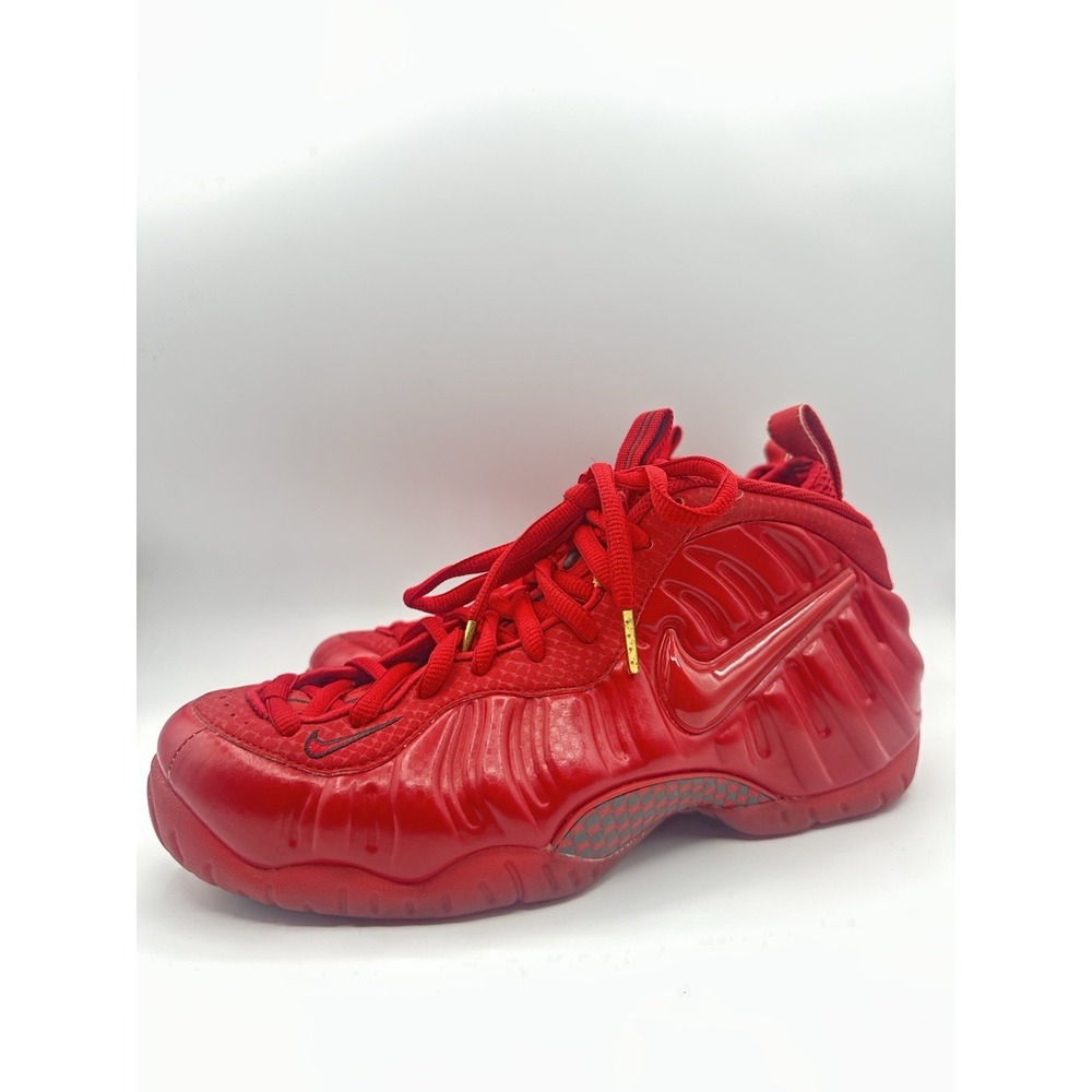 Nike Air Foamposite Pro Gym Red Red October Men's Size 8.5
